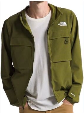 The North Face Men’s Willow Stretch WindWall Jacket Olive Green